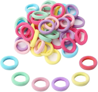 Girls Colorful Nylon Elastic Hair Bands